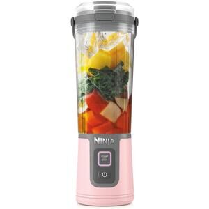 NEW Ninja Blast Portable Personal Blender Detachable Cable USB Type-C 16 oz Pink